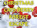 խաղ Christmas Cats Berry Forest Escape 
