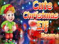 խաղ Cute Christmas Elf Escape 