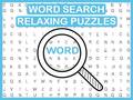 խաղ Word Search Relaxing Puzzles