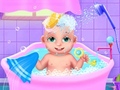 խաղ Newborn Twin Baby Care
