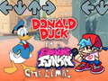 խաղ Donald Duck Friday in a Night Funkin Christmas