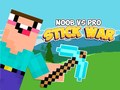 խաղ Noob vs Pro Stick War