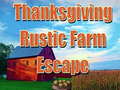 խաղ Thanksgiving Rustic Farm Escape