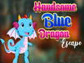 խաղ Handsome Blue Dragon Escape