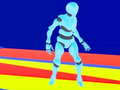 խաղ Noob Robo Parkour