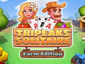 խաղ Tripeaks Solitaire Farm Edition