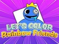 խաղ Let's Color: Rainbow Friends