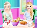խաղ Sisters Delicious Lunch