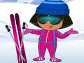 խաղ Dora Ski Dress up 