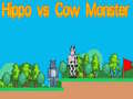 խաղ Hippo vs Cow Monster