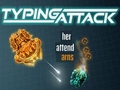 խաղ Typing Attack