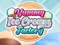 խաղ Yummy Ice Cream Factory