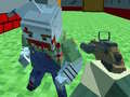 խաղ Blocky Gun Warfare Zombie