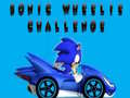 խաղ Sonic Wheelie Challenge