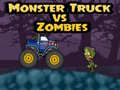խաղ Monster Truck vs Zombies