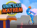 խաղ Unicycle Mayhem