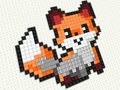 խաղ Cross Stitch Knitting
