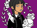 խաղ Wednesday: Addams Family Coloring Pages