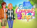 խաղ Couple Camping Trip
