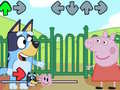 խաղ FNF: Bluey VS Peppa Pig