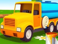 խաղ Coloring Book: Water Truck