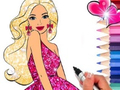 խաղ Coloring Book: Barbie