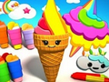 խաղ Coloring Book: Ice Cream