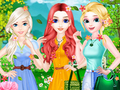 խաղ Spring Fashion Color Dress