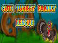խաղ Cute Turkey Family Rescue