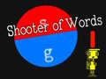 խաղ Shooter of Words