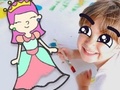 խաղ Coloring Book: Prince And Princess