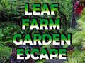 խաղ Leaf Farm Garden Escape