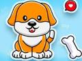 խաղ Coloring Book: Cute Dog