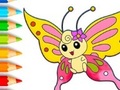 խաղ Coloring Book: Butterfly