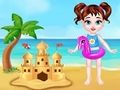 խաղ Baby Taylor Beach Trip 