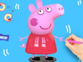 խաղ Coloring Book: Peppa Pig