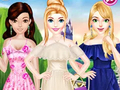 խաղ Fashion Off The Shoulder Dress