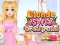 խաղ Blonde Sofia Bridesmaid