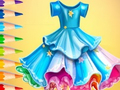 խաղ Coloring Book: Dress