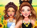 խաղ Celebrity Sunflower Shine Looks