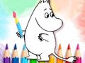 խաղ Coloring Book: Moomim