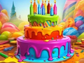 խաղ Coloring Book: Happy Birthday