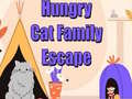 խաղ Hungry Cat Family Escape