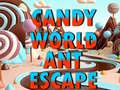 խաղ Candy World Ant Escape