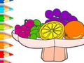 խաղ Coloring Book: Fruit