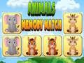 խաղ Animals Memory Match