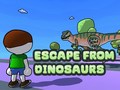 խաղ Escape From Dinosaurs