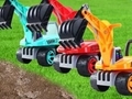 խաղ Coloring Book: Excavator