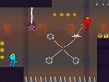 խաղ Red and Blue Stickman 2