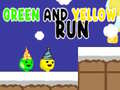 խաղ Green and Yellow Run